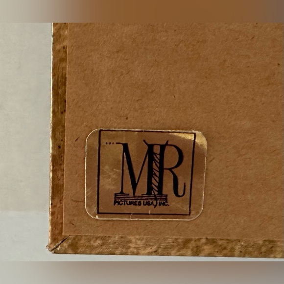 Thomas Kinkade “Garden of Grace” Framed in a Gold-Colored Frame - Picture 9 of 11